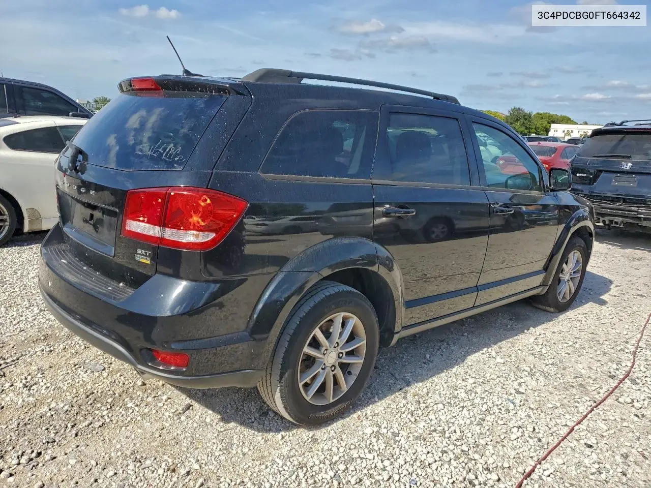 3C4PDCBG0FT664342 2015 Dodge Journey Sxt
