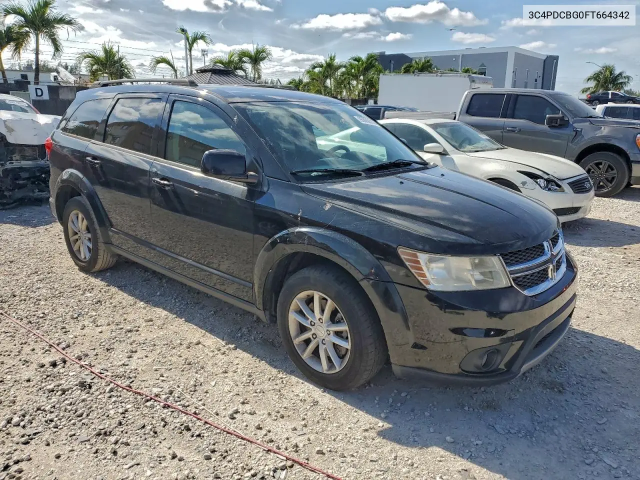 3C4PDCBG0FT664342 2015 Dodge Journey Sxt