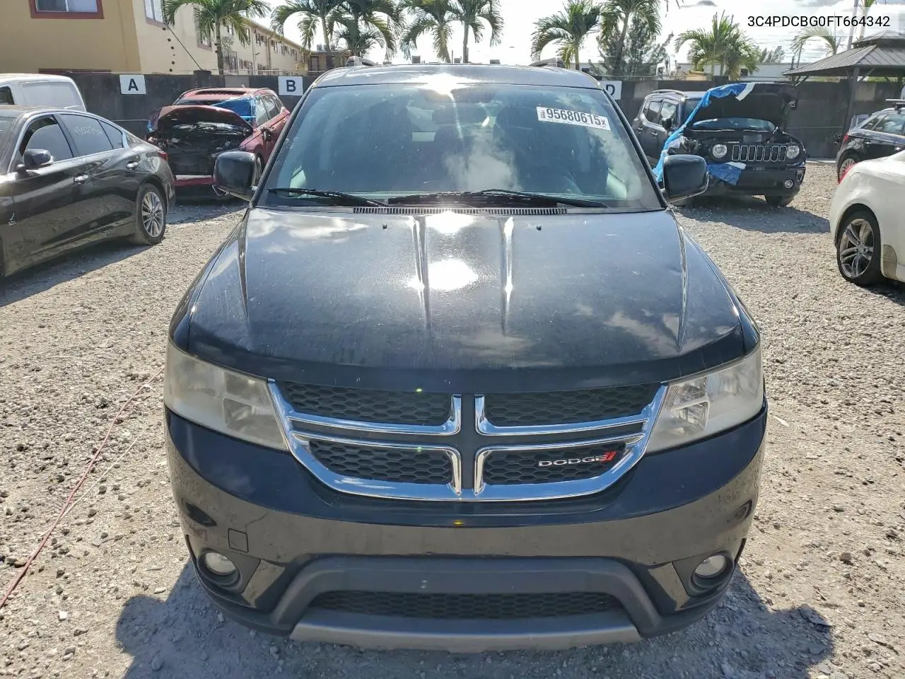 3C4PDCBG0FT664342 2015 Dodge Journey Sxt
