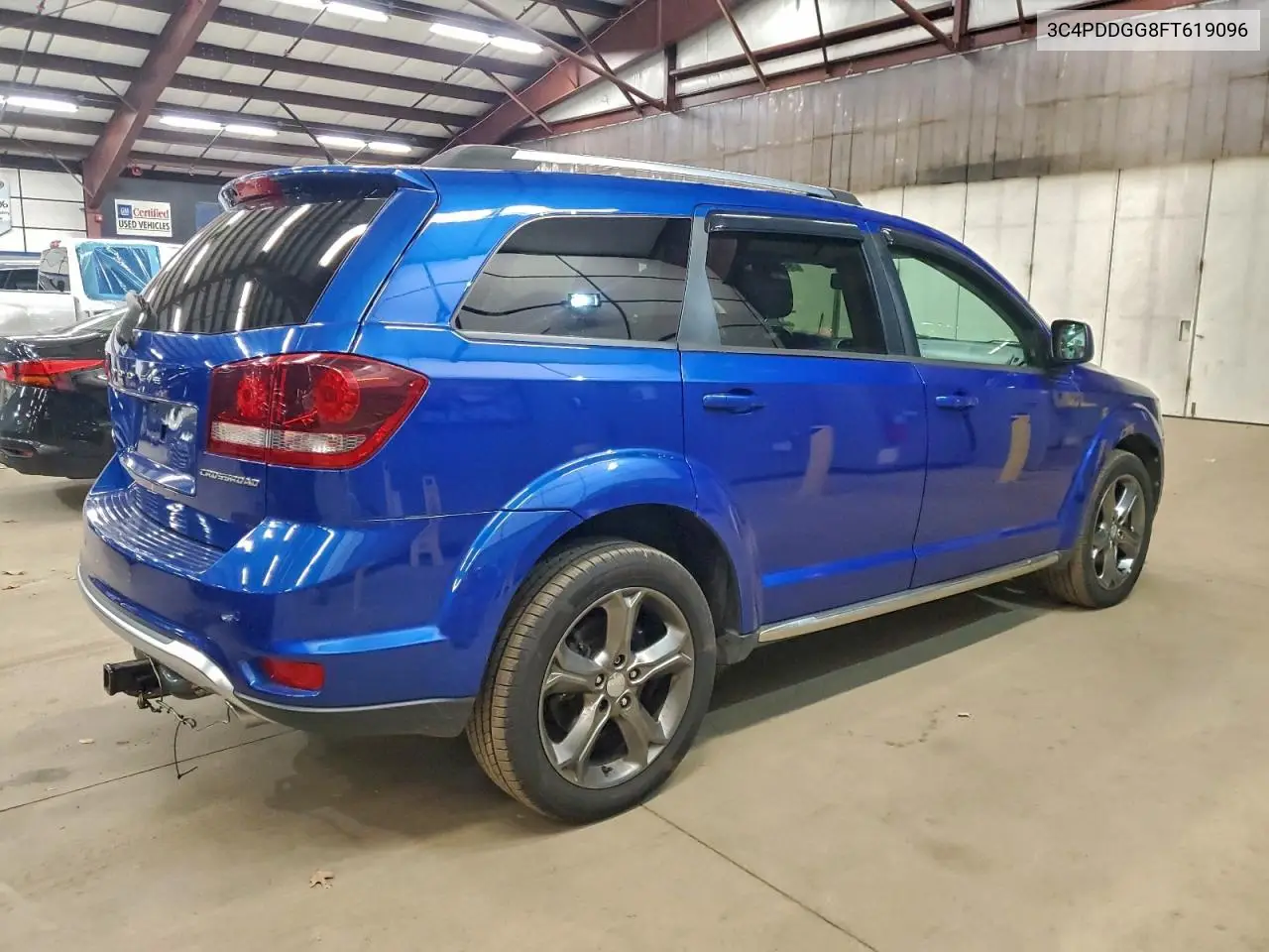 3C4PDDGG8FT619096 2015 Dodge Journey Crossroad
