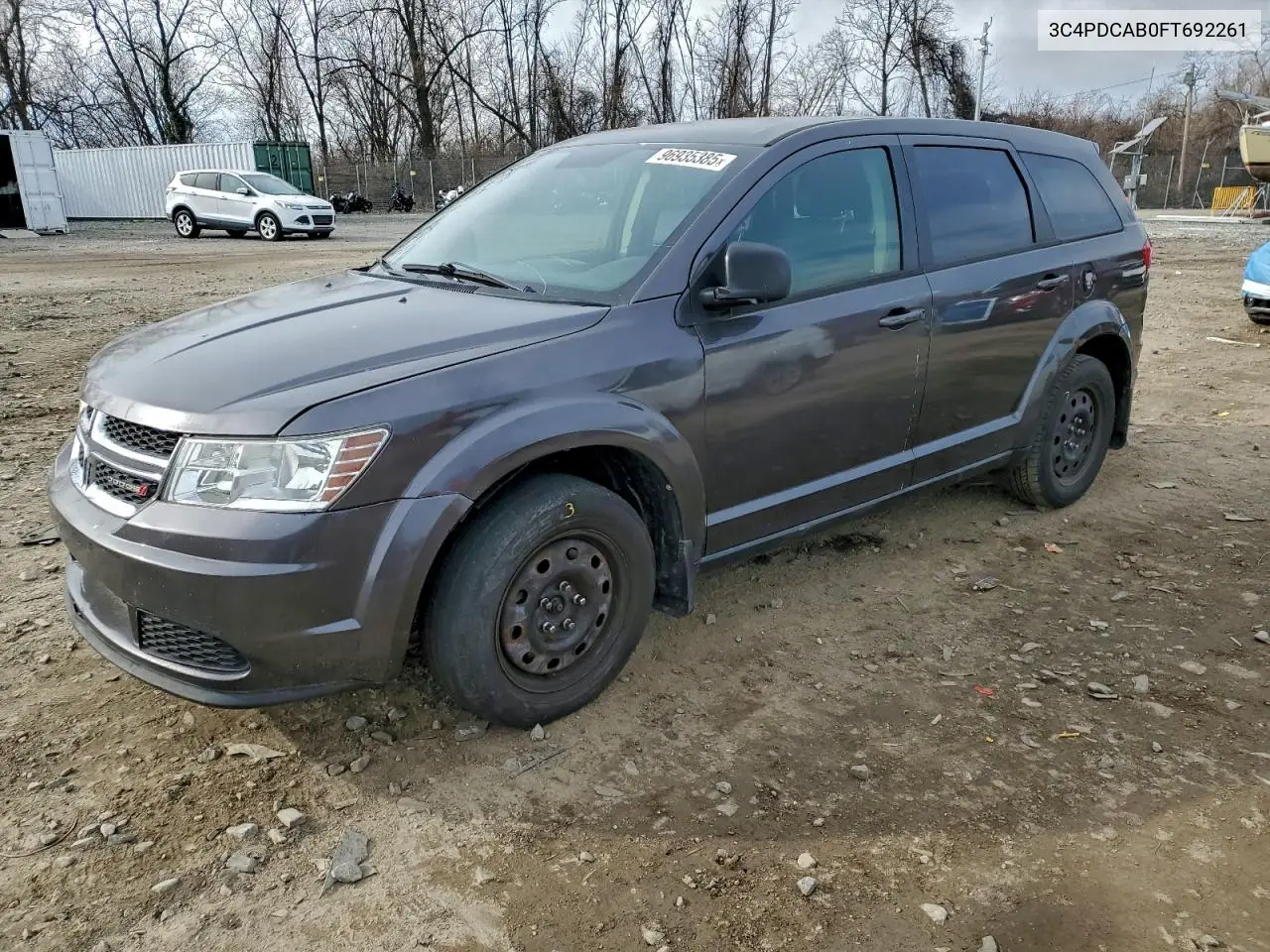 3C4PDCAB0FT692261 2015 Dodge Journey Se