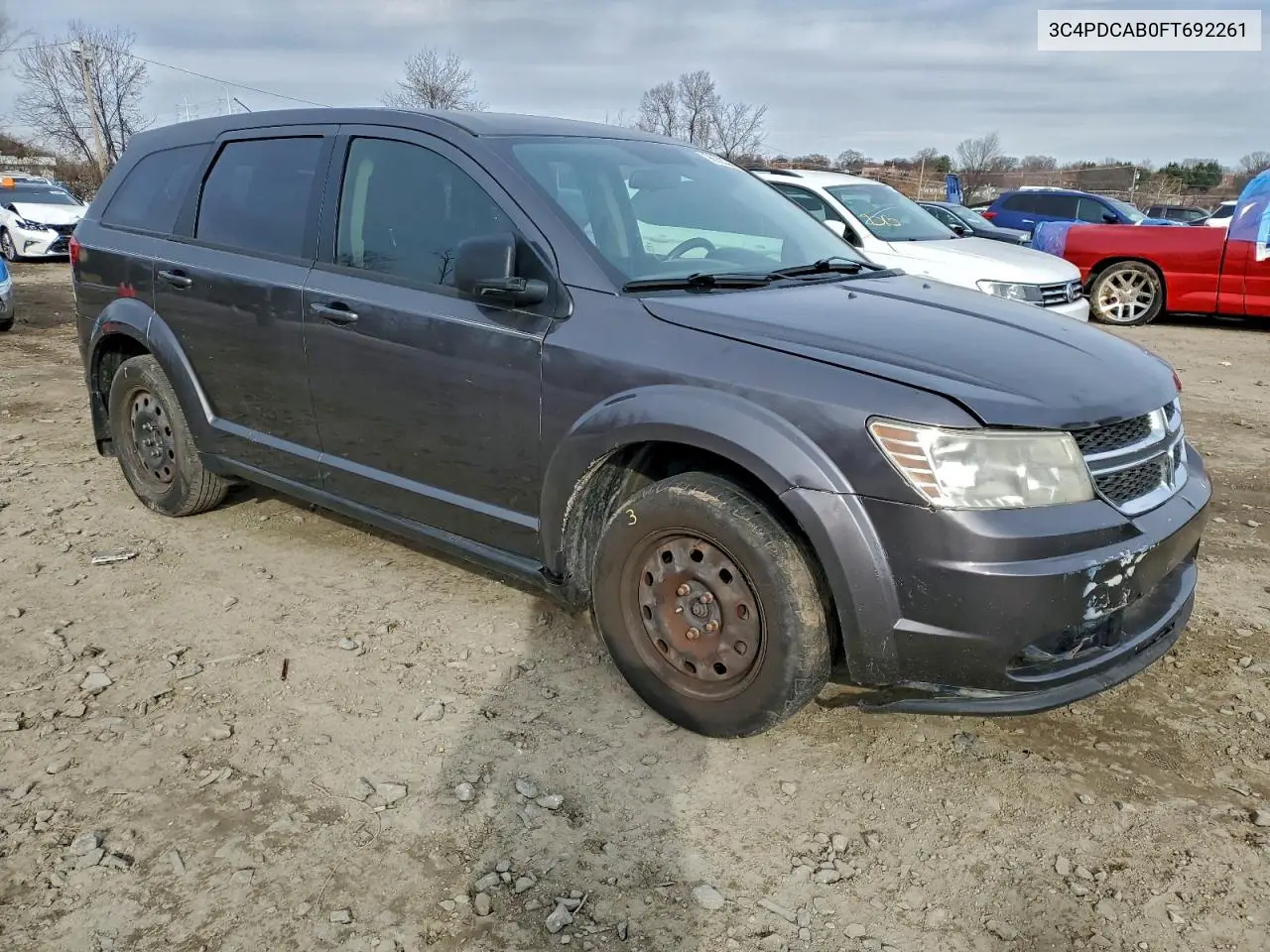 3C4PDCAB0FT692261 2015 Dodge Journey Se