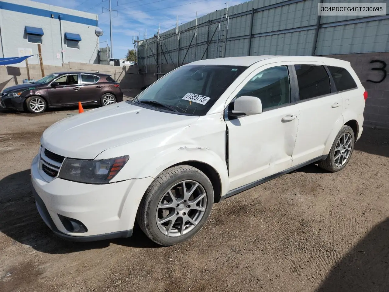3C4PDCEG4GT230695 2016 Dodge Journey R/T