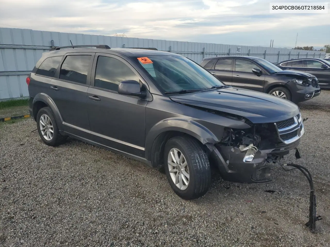 3C4PDCBG6GT218584 2016 Dodge Journey Sxt
