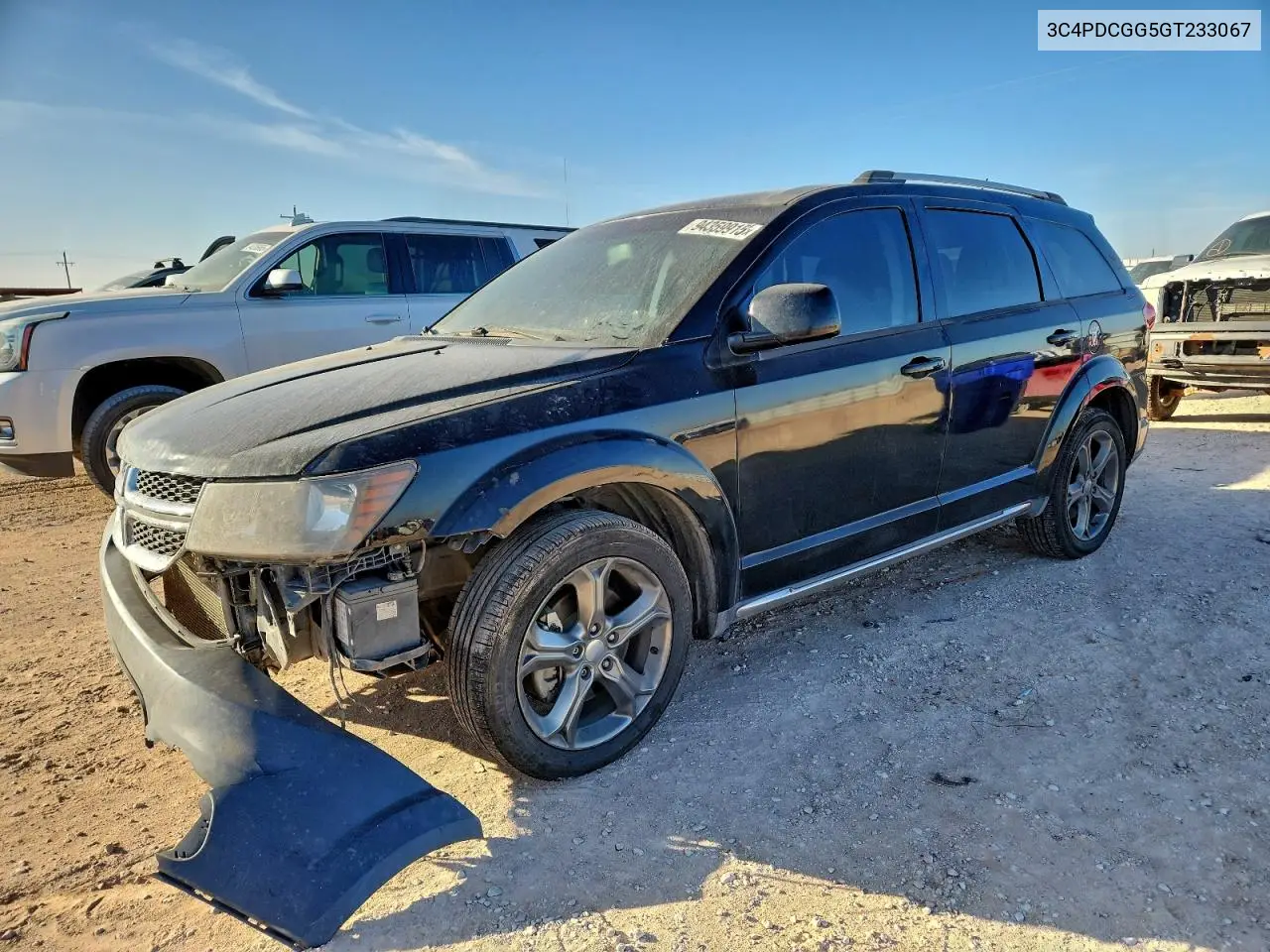 3C4PDCGG5GT233067 2016 Dodge Journey Crossroad