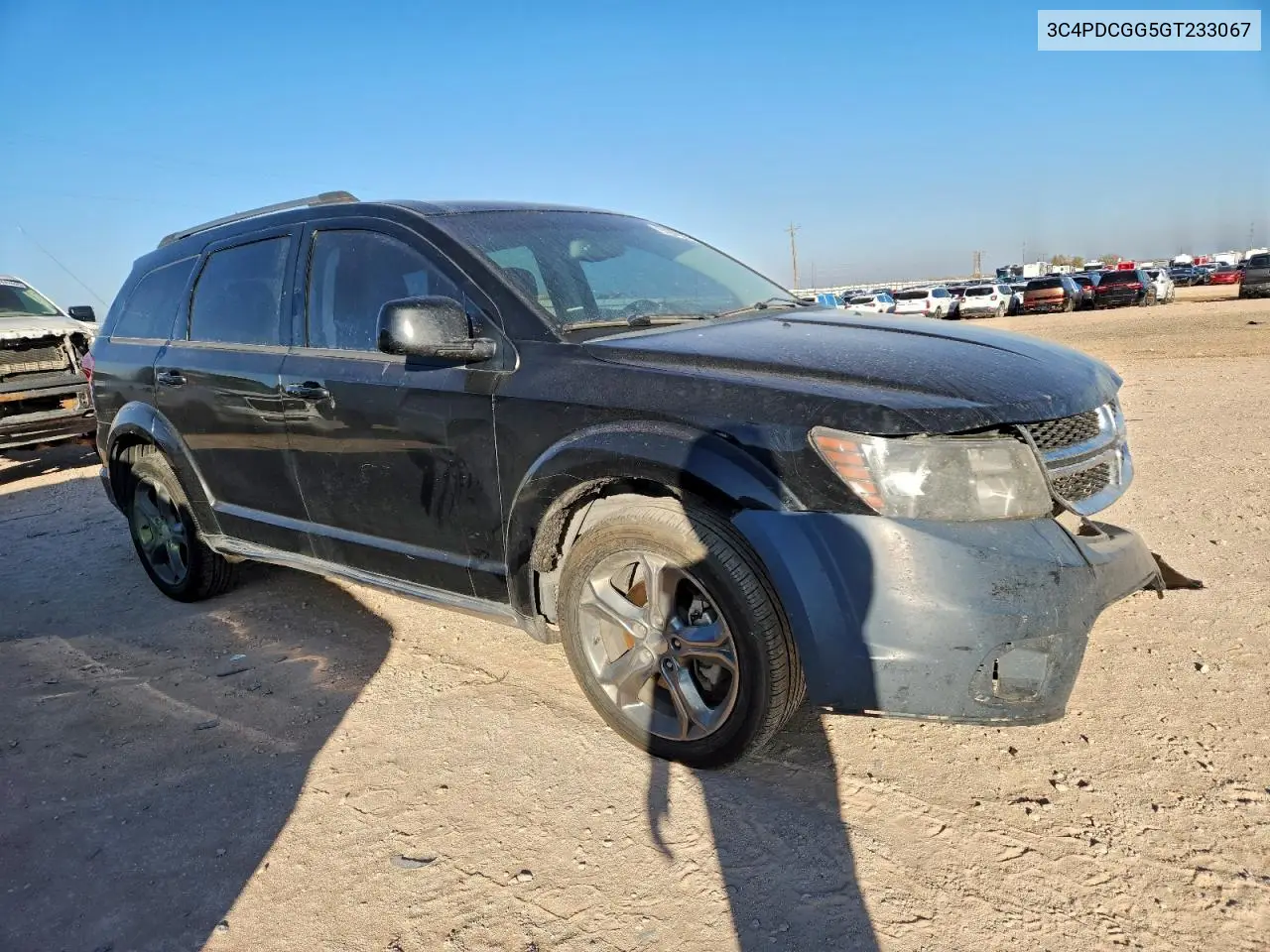 3C4PDCGG5GT233067 2016 Dodge Journey Crossroad