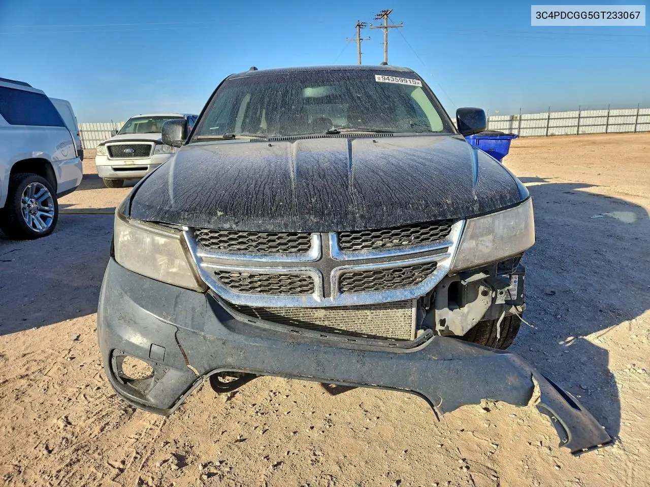 3C4PDCGG5GT233067 2016 Dodge Journey Crossroad
