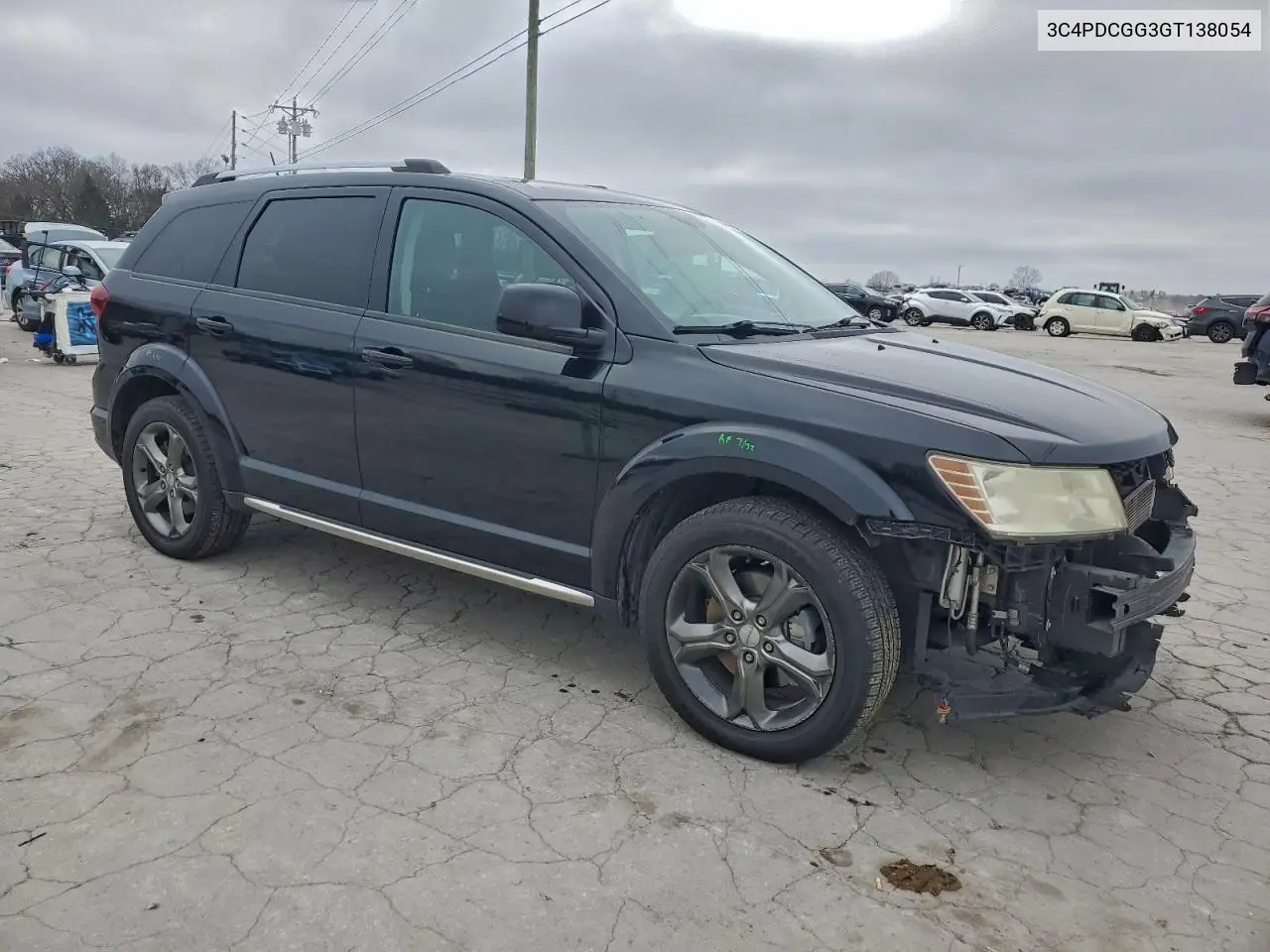 3C4PDCGG3GT138054 2016 Dodge Journey Crossroad