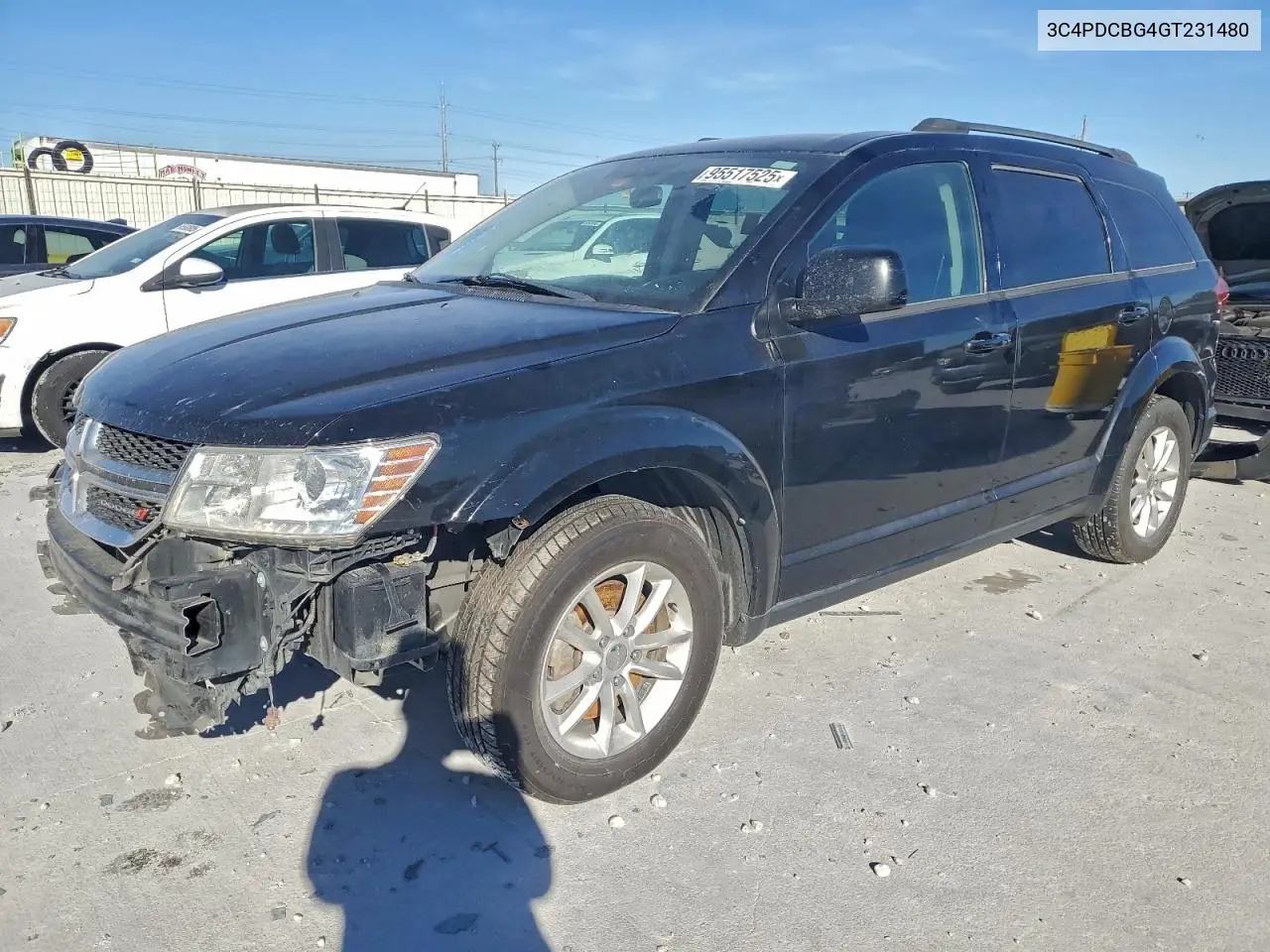 3C4PDCBG4GT231480 2016 Dodge Journey Sxt