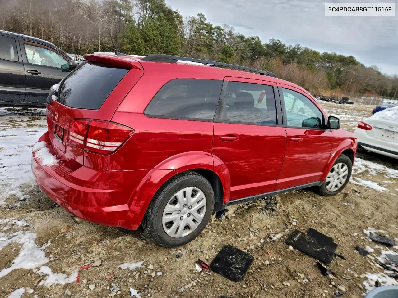 3C4PDCAB8GT115169 2016 Dodge Journey Se