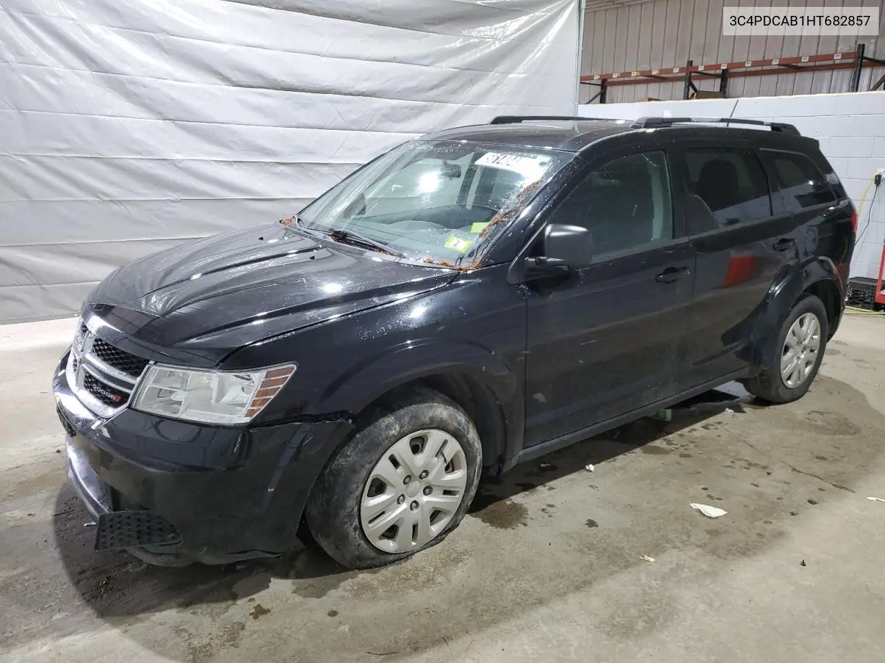 2017 Dodge Journey Se VIN: 3C4PDCAB1HT682857 Lot: 59363885
