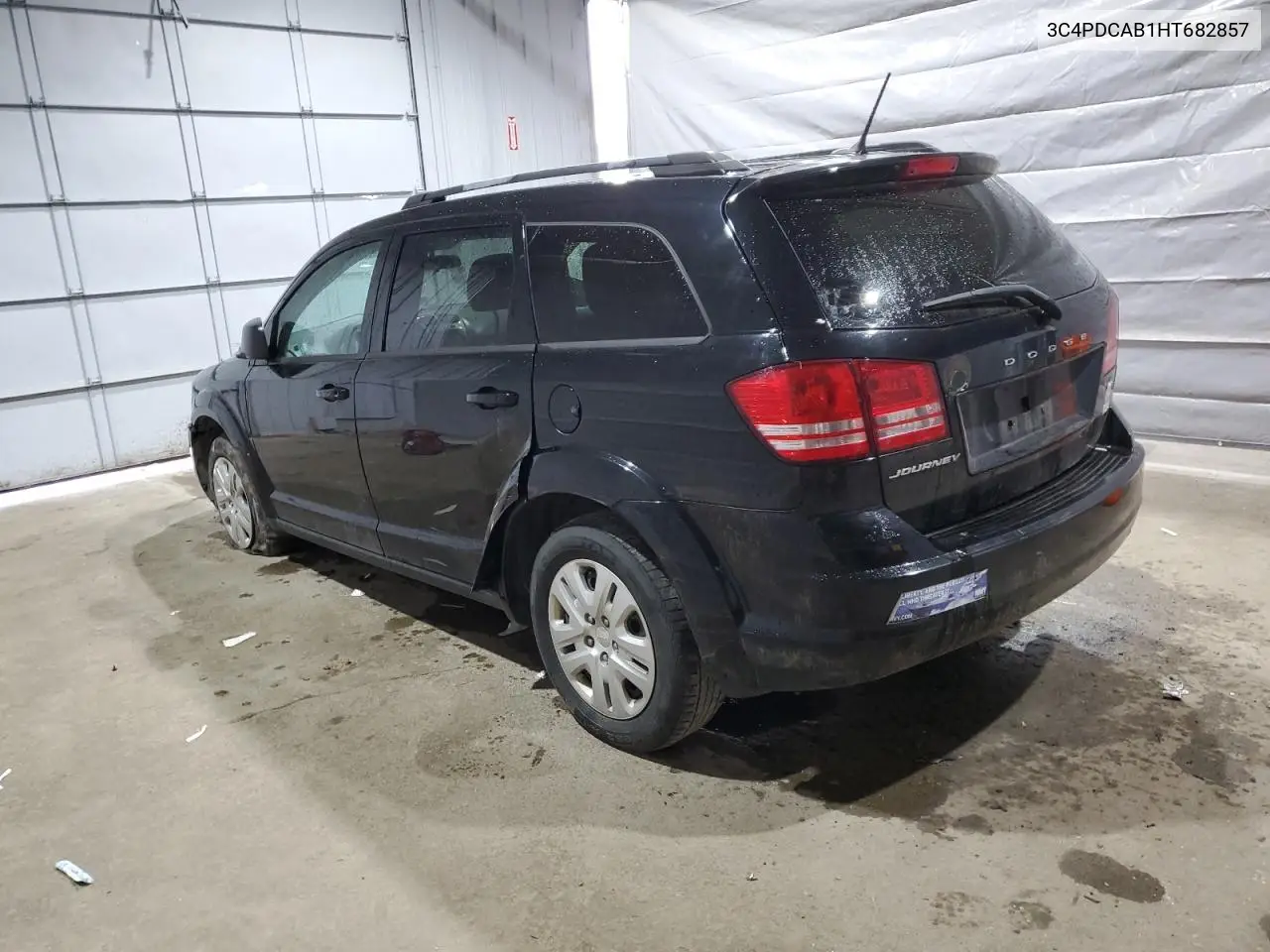 2017 Dodge Journey Se VIN: 3C4PDCAB1HT682857 Lot: 59363885