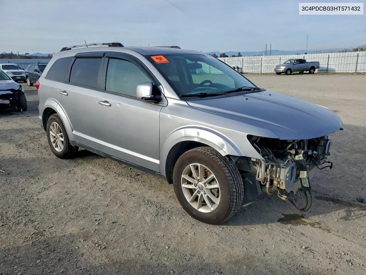 3C4PDCBG3HT571432 2017 Dodge Journey Sxt