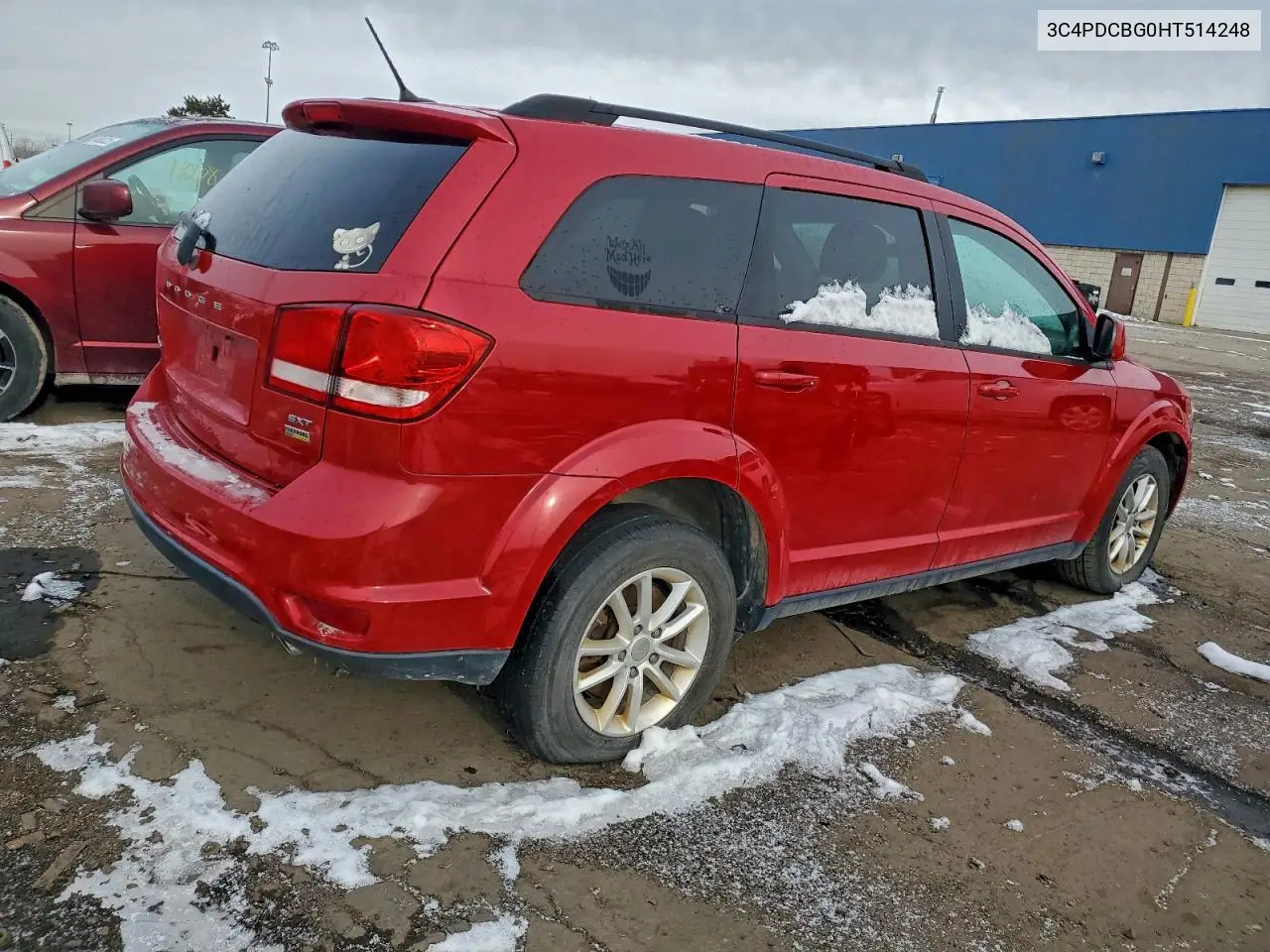 3C4PDCBG0HT514248 2017 Dodge Journey Sxt