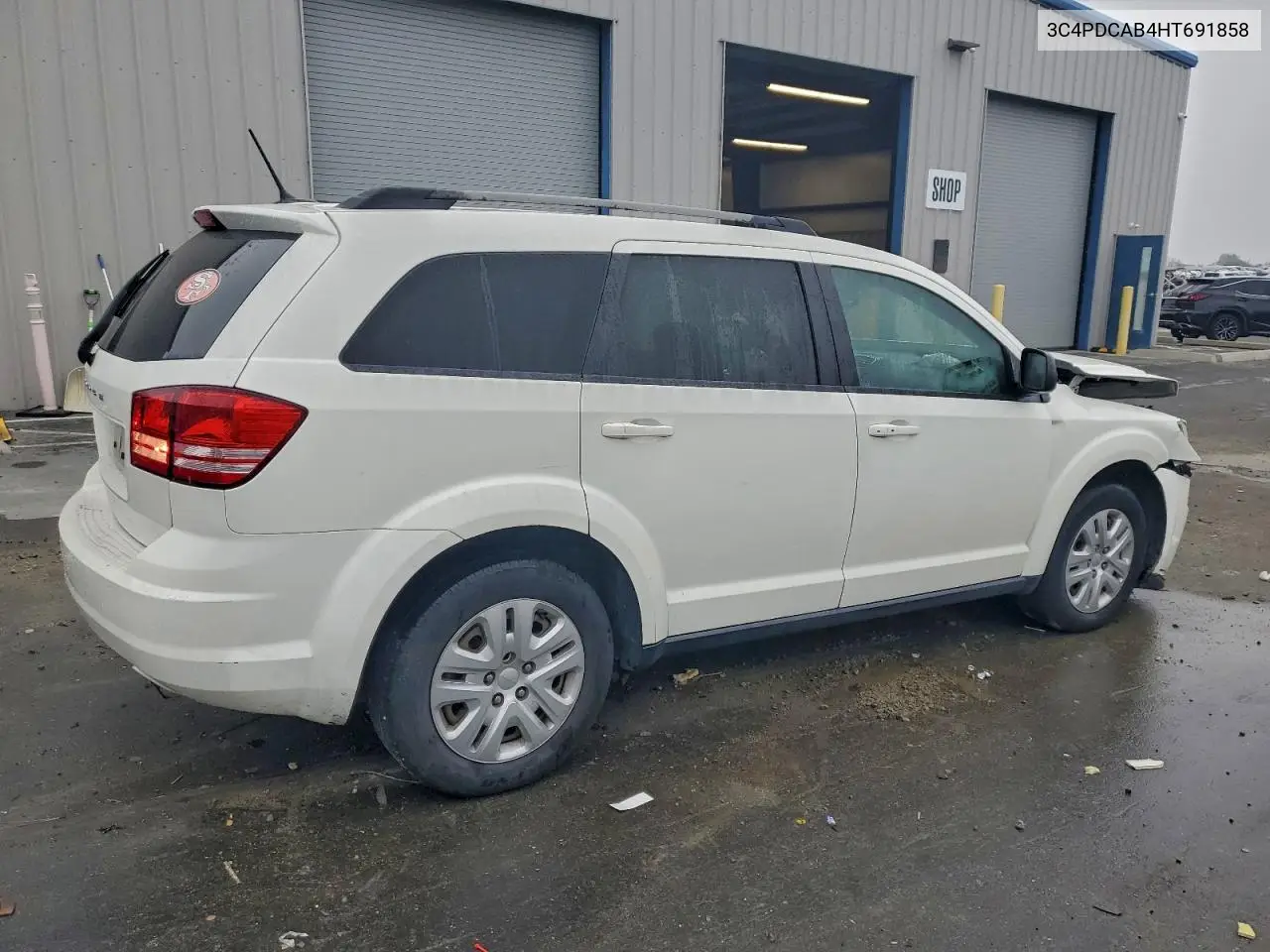 3C4PDCAB4HT691858 2017 Dodge Journey Se