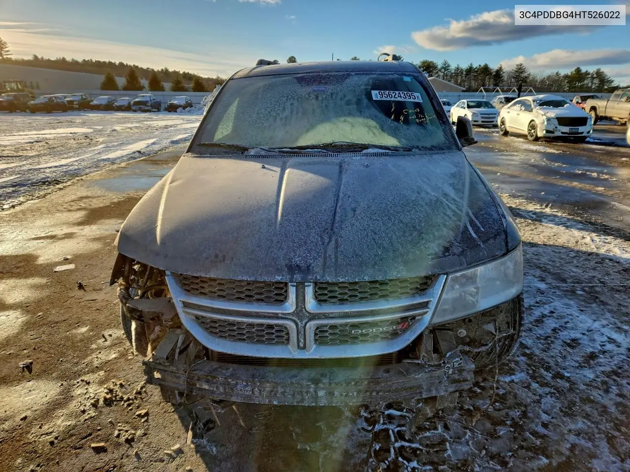 3C4PDDBG4HT526022 2017 Dodge Journey Sxt