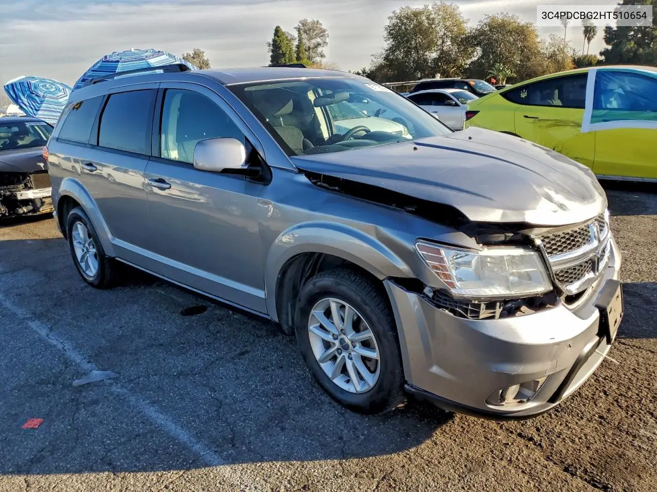 3C4PDCBG2HT510654 2017 Dodge Journey Sxt