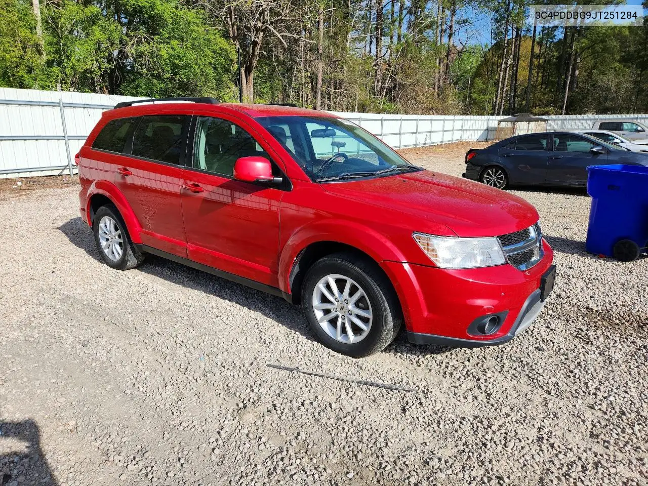 3C4PDDBG9JT251284 2018 Dodge Journey Sxt