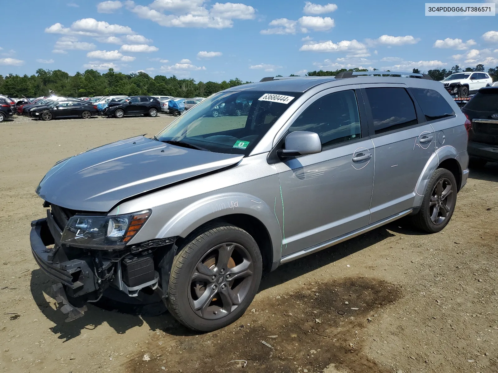 3C4PDDGG6JT386571 2018 Dodge Journey Crossroad