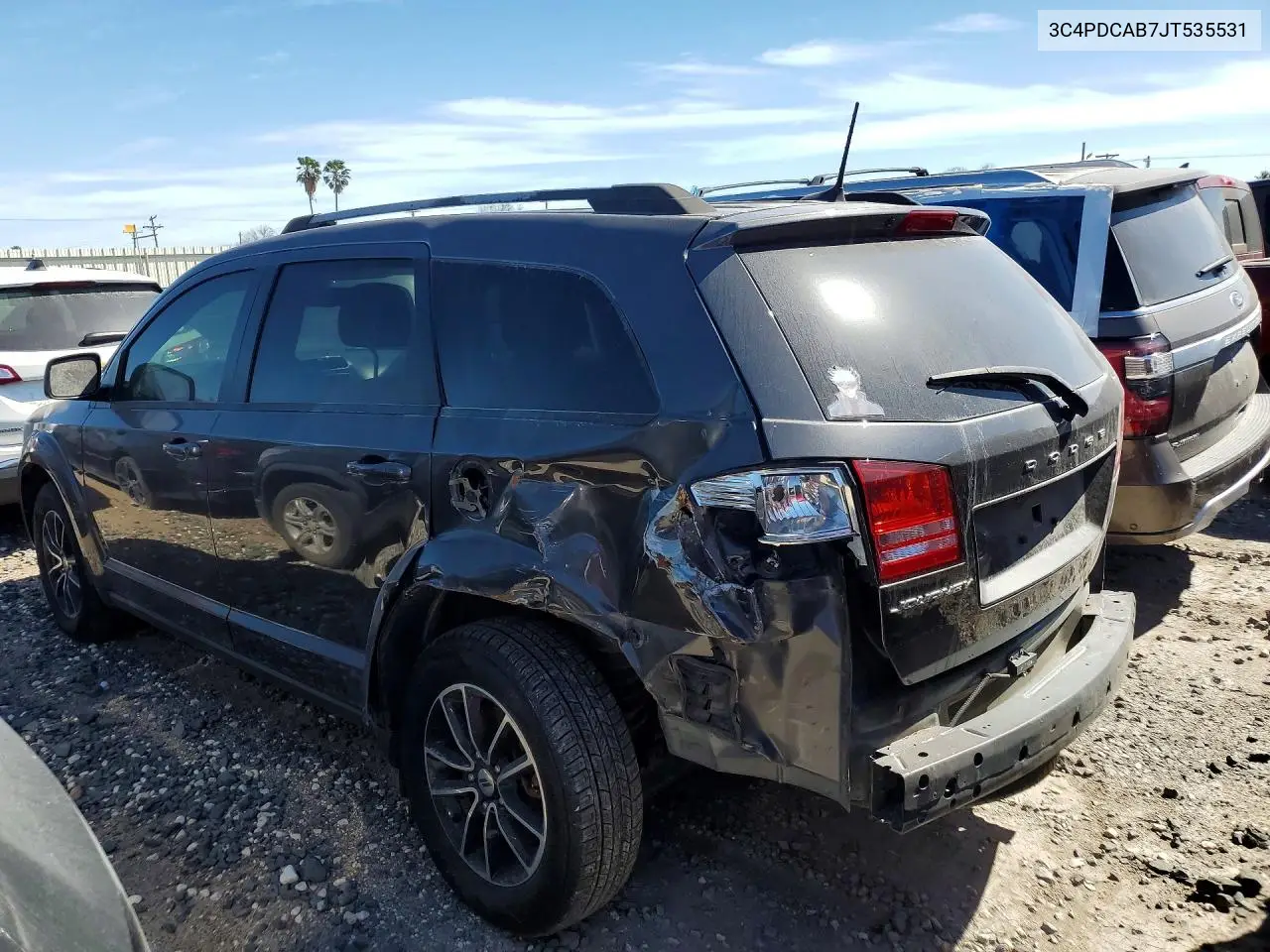 3C4PDCAB7JT535531 2018 Dodge Journey Se