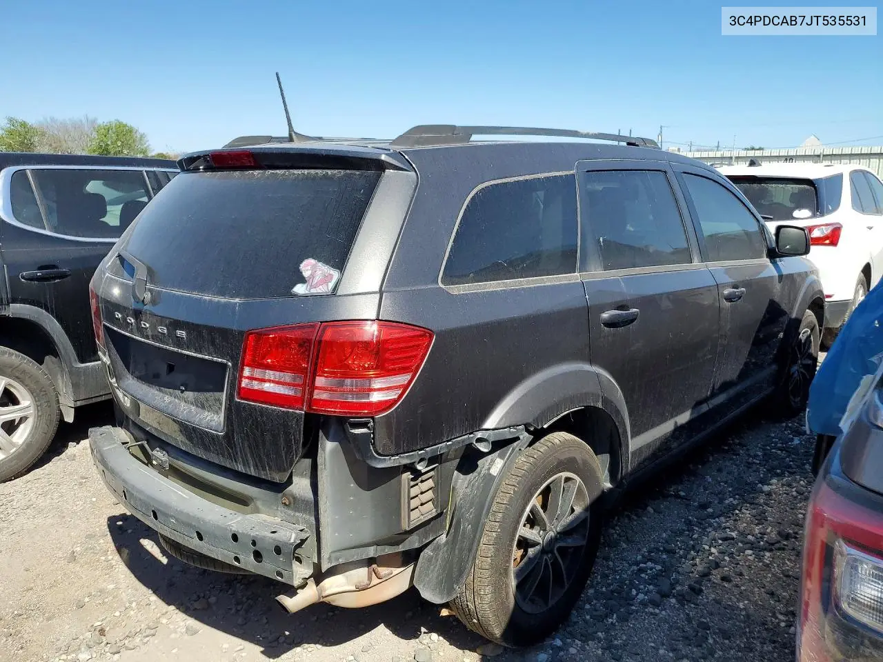 3C4PDCAB7JT535531 2018 Dodge Journey Se