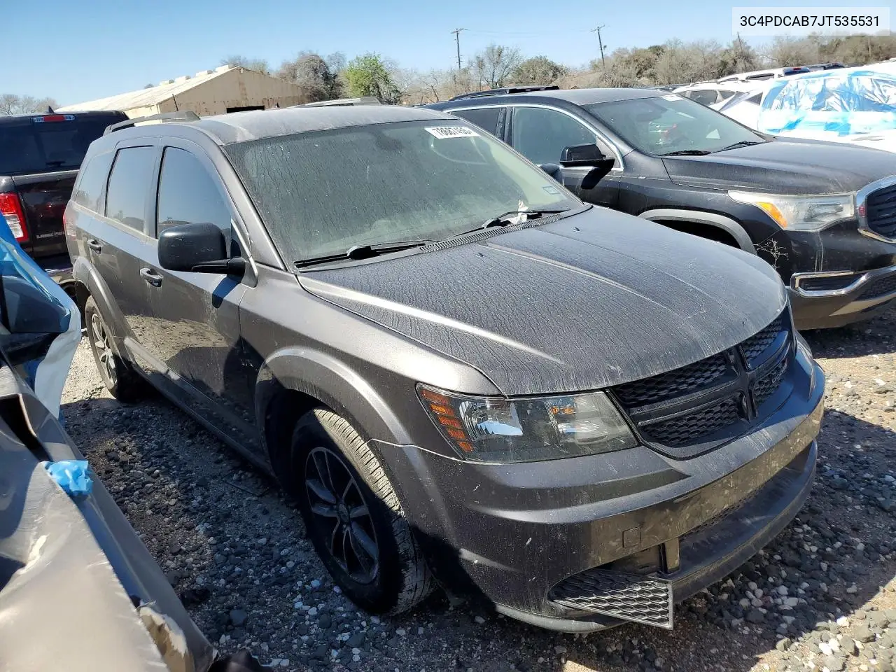 3C4PDCAB7JT535531 2018 Dodge Journey Se