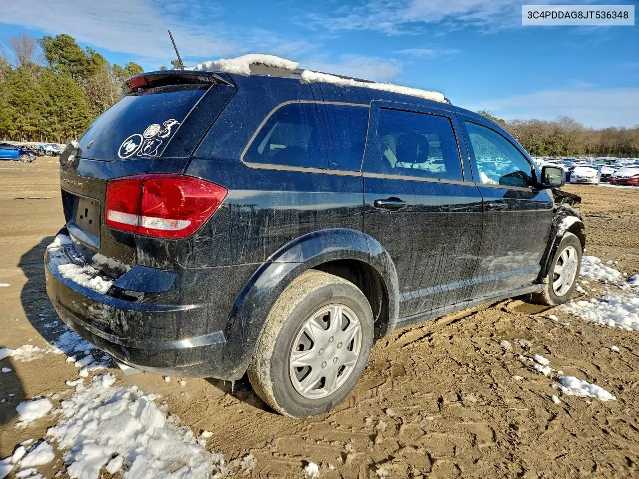 3C4PDDAG8JT536348 2018 Dodge Journey Se