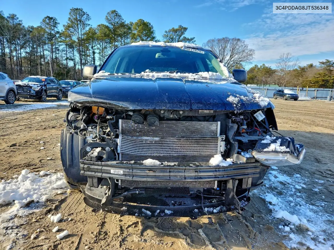 3C4PDDAG8JT536348 2018 Dodge Journey Se