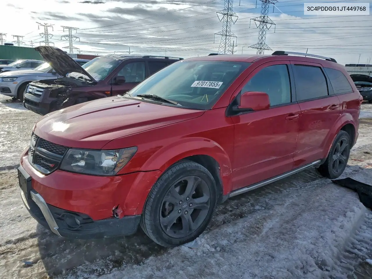 3C4PDDGG1JT449768 2018 Dodge Journey Crossroad