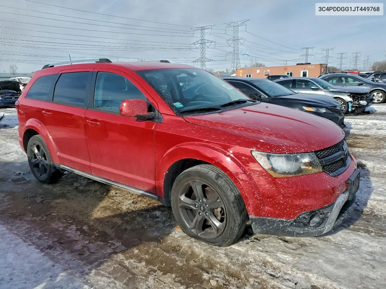 3C4PDDGG1JT449768 2018 Dodge Journey Crossroad
