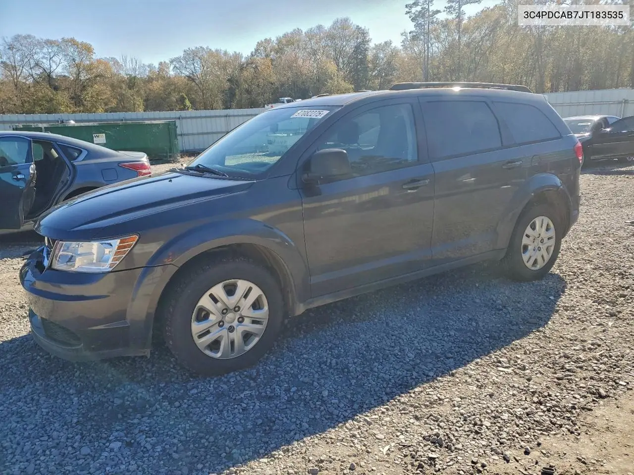 3C4PDCAB7JT183535 2018 Dodge Journey Se