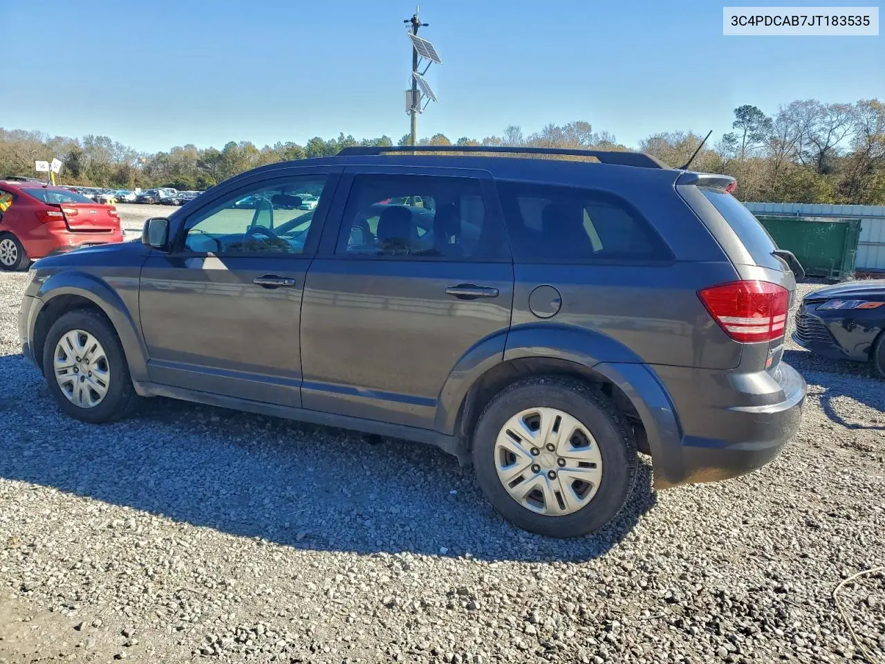 3C4PDCAB7JT183535 2018 Dodge Journey Se