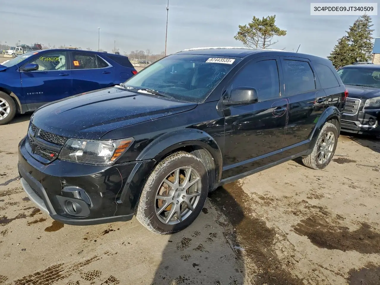 3C4PDDEG9JT340509 2018 Dodge Journey Gt