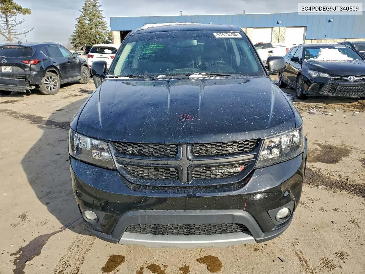 3C4PDDEG9JT340509 2018 Dodge Journey Gt