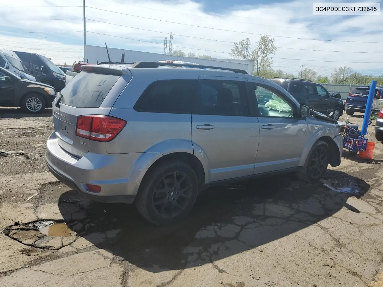 3C4PDDEG3KT732645 2019 Dodge Journey Gt