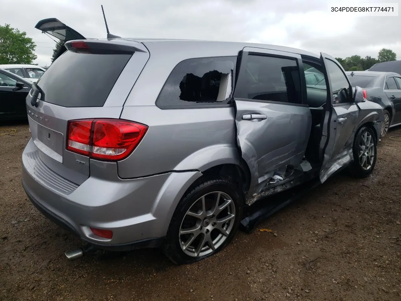 3C4PDDEG8KT774471 2019 Dodge Journey Gt