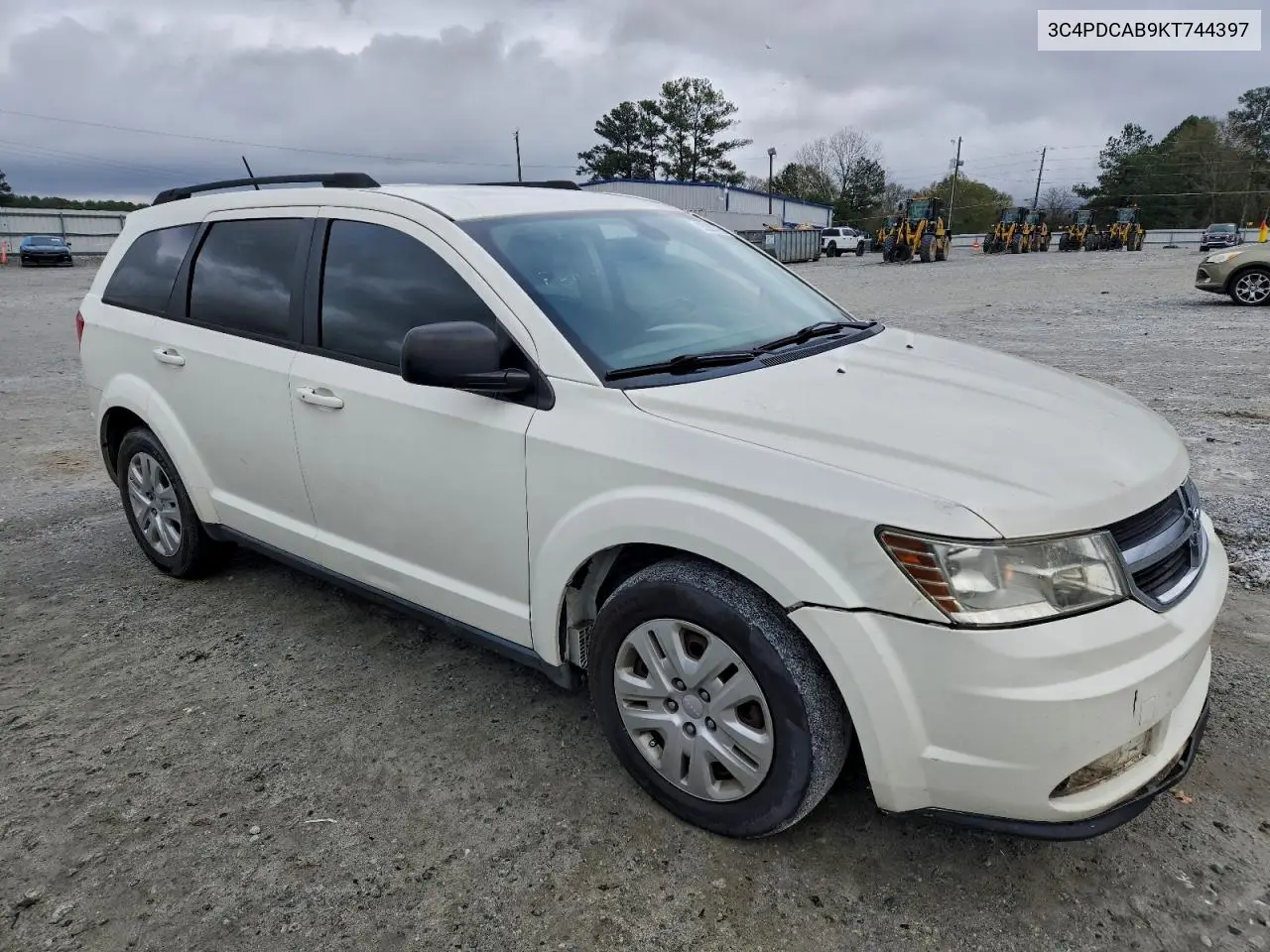 3C4PDCAB9KT744397 2019 Dodge Journey Se