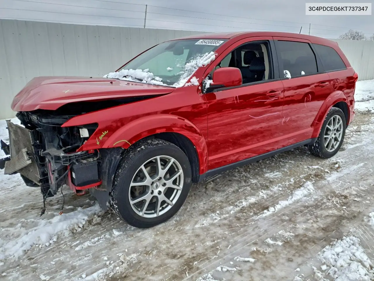 3C4PDCEG6KT737347 2019 Dodge Journey Gt