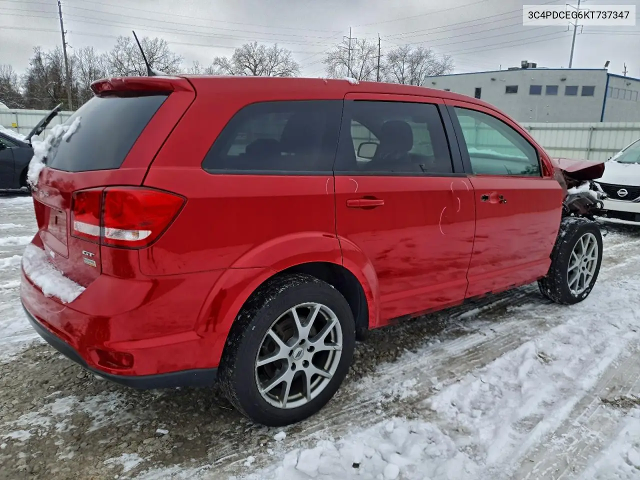 3C4PDCEG6KT737347 2019 Dodge Journey Gt