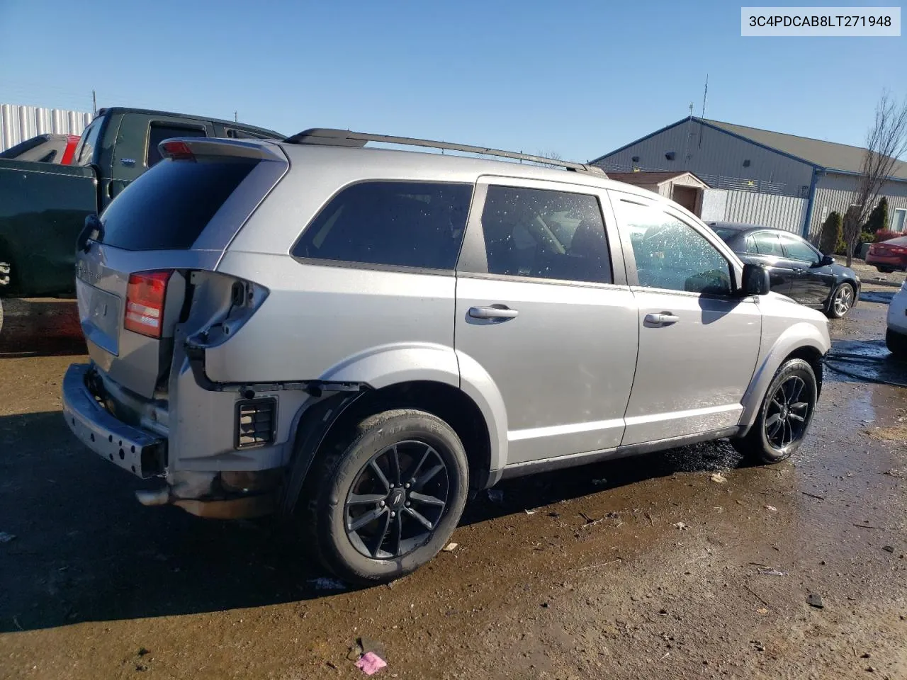 2020 Dodge Journey Se VIN: 3C4PDCAB8LT271948 Lot: 79956993