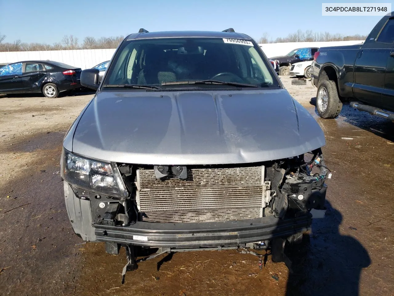 2020 Dodge Journey Se VIN: 3C4PDCAB8LT271948 Lot: 79956993