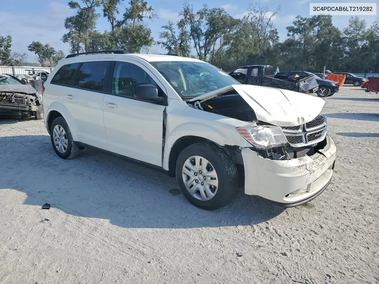 3C4PDCAB6LT219282 2020 Dodge Journey Se