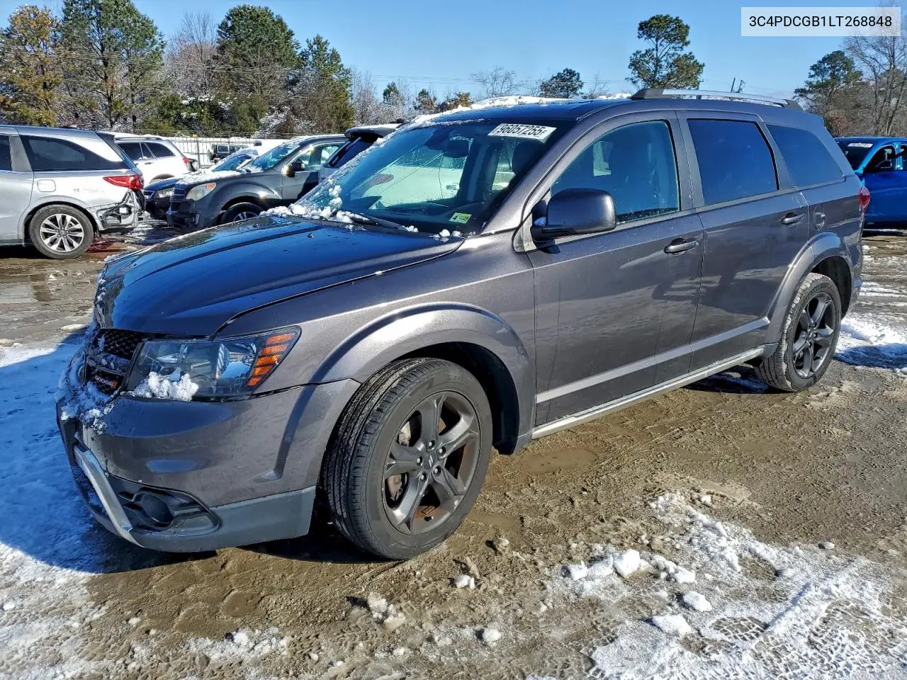 3C4PDCGB1LT268848 2020 Dodge Journey Crossroad