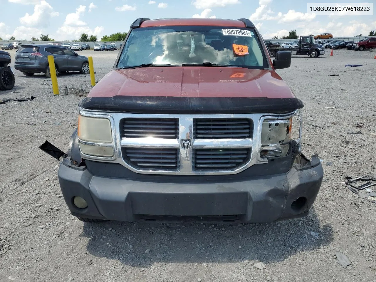 1D8GU28K07W618223 2007 Dodge Nitro Sxt