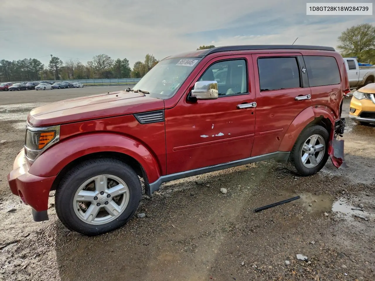 1D8GT28K18W284739 2008 Dodge Nitro Sxt