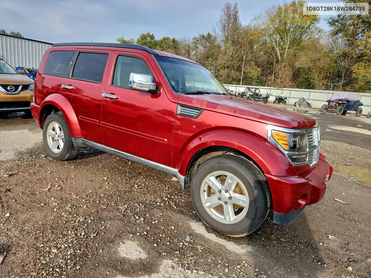 1D8GT28K18W284739 2008 Dodge Nitro Sxt