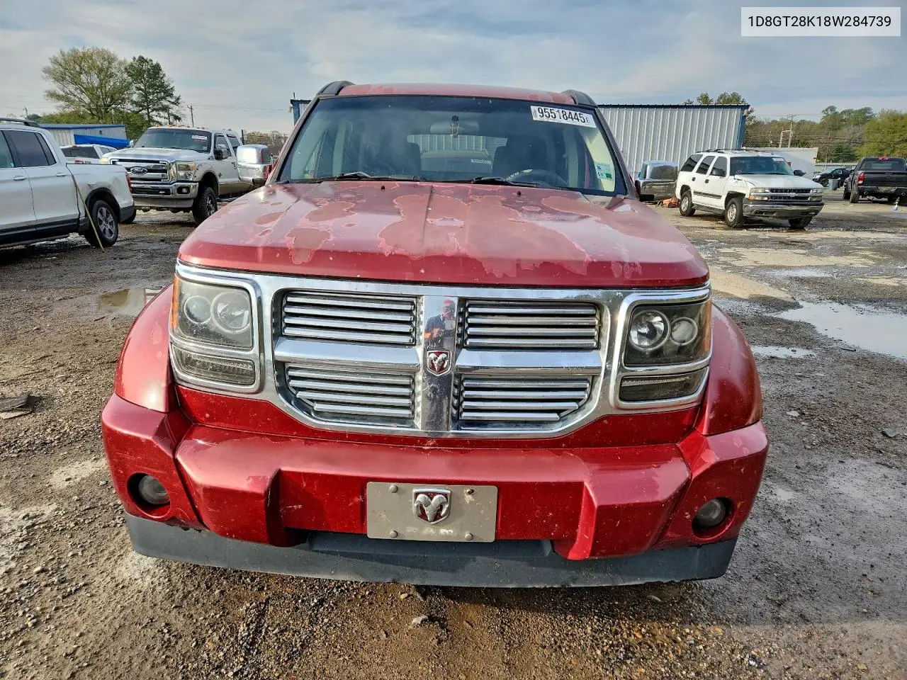 1D8GT28K18W284739 2008 Dodge Nitro Sxt