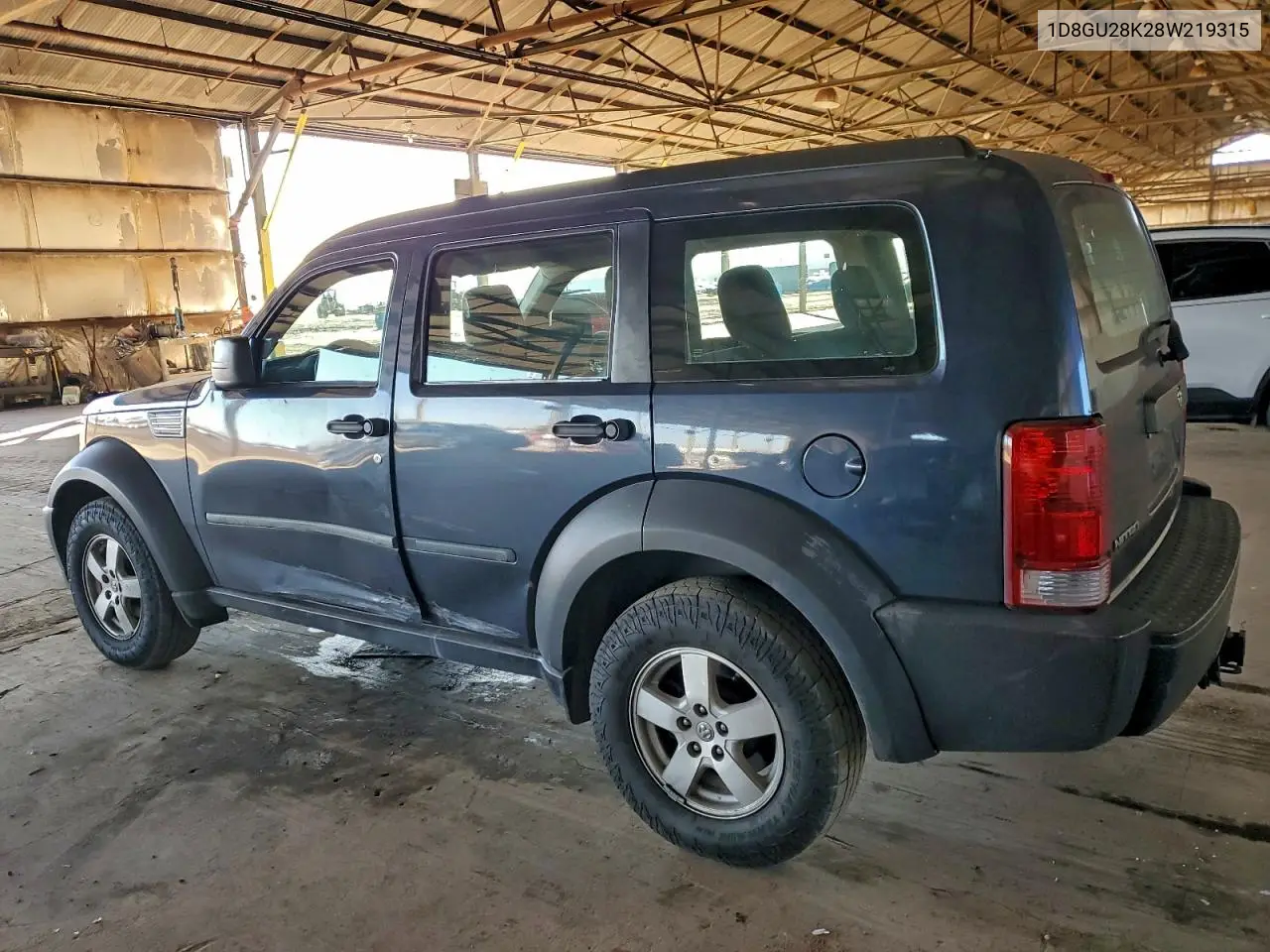 1D8GU28K28W219315 2008 Dodge Nitro Sxt
