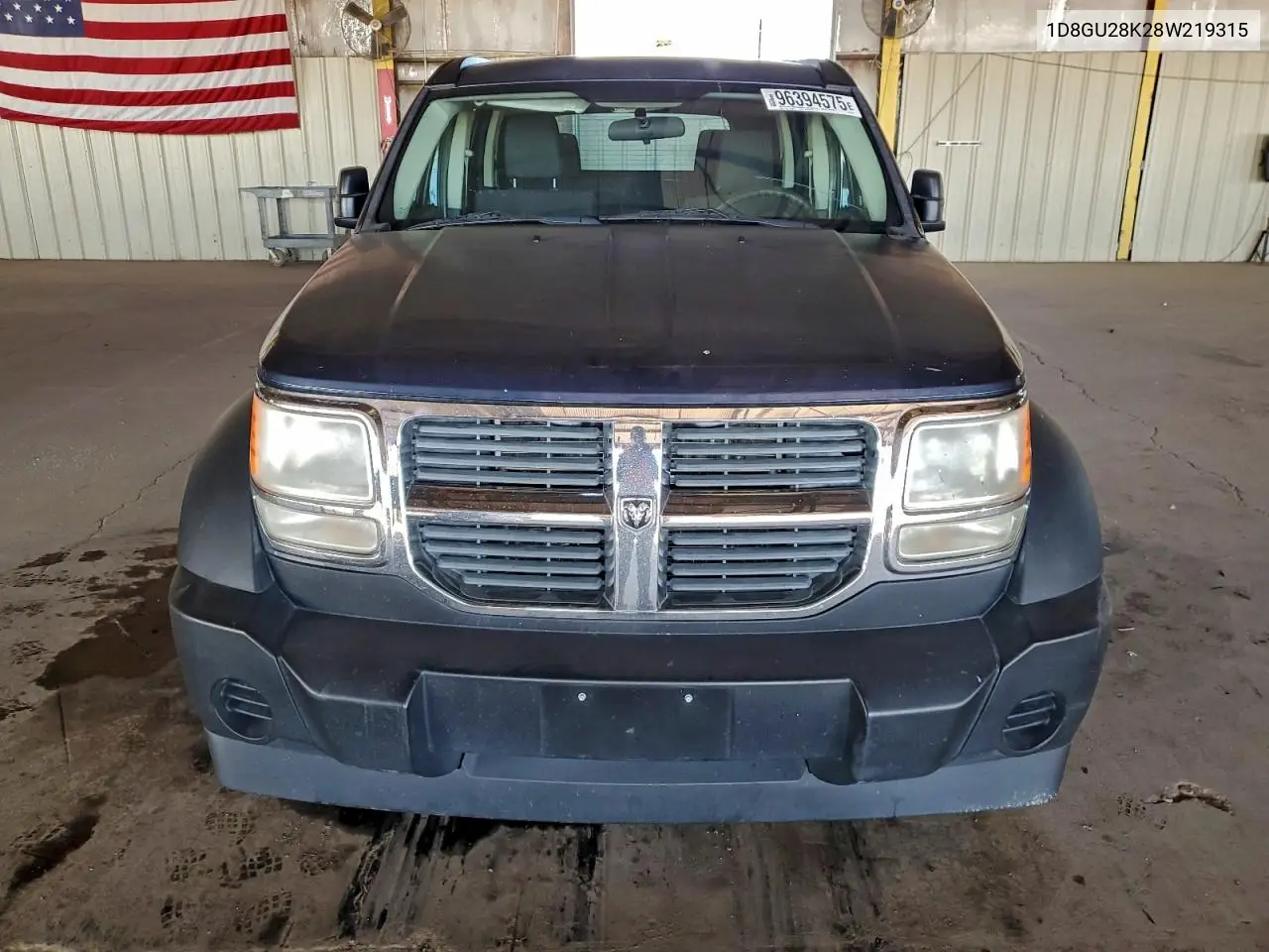 1D8GU28K28W219315 2008 Dodge Nitro Sxt