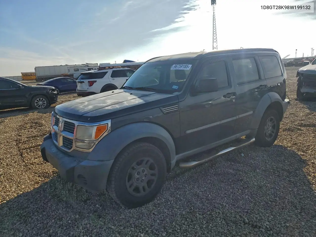 1D8GT28K98W199132 2008 Dodge Nitro Sxt
